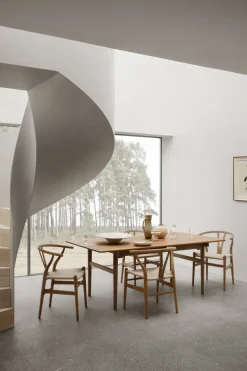 Table à manger rectangulaire en chêne savonné 190x95cm CH327 - Carl Hansen & Søn