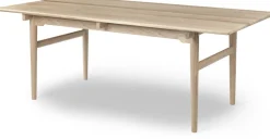 Table à manger rectangulaire en chêne savonné 190x95cm CH327 - Carl Hansen & Søn