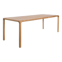 Table à manger rectangulaire en frêne naturel 220x90cm Storm - Zuiver