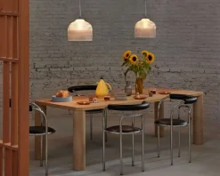 Table à manger rectangulaire en frêne naturel 220x90x74cm Harvey - Fest Amsterdam