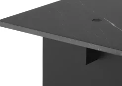 Table à manger rectangulaire en marbre noir Solid - Normann Copenhagen