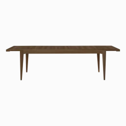 Table à manger rectangulaire en noyer extensible S-Table - Gubi