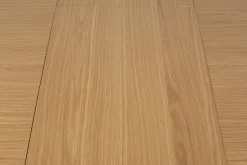 Table à manger ronde avec rallonge en chêne naturel 120/160cm Twist - Zuiver