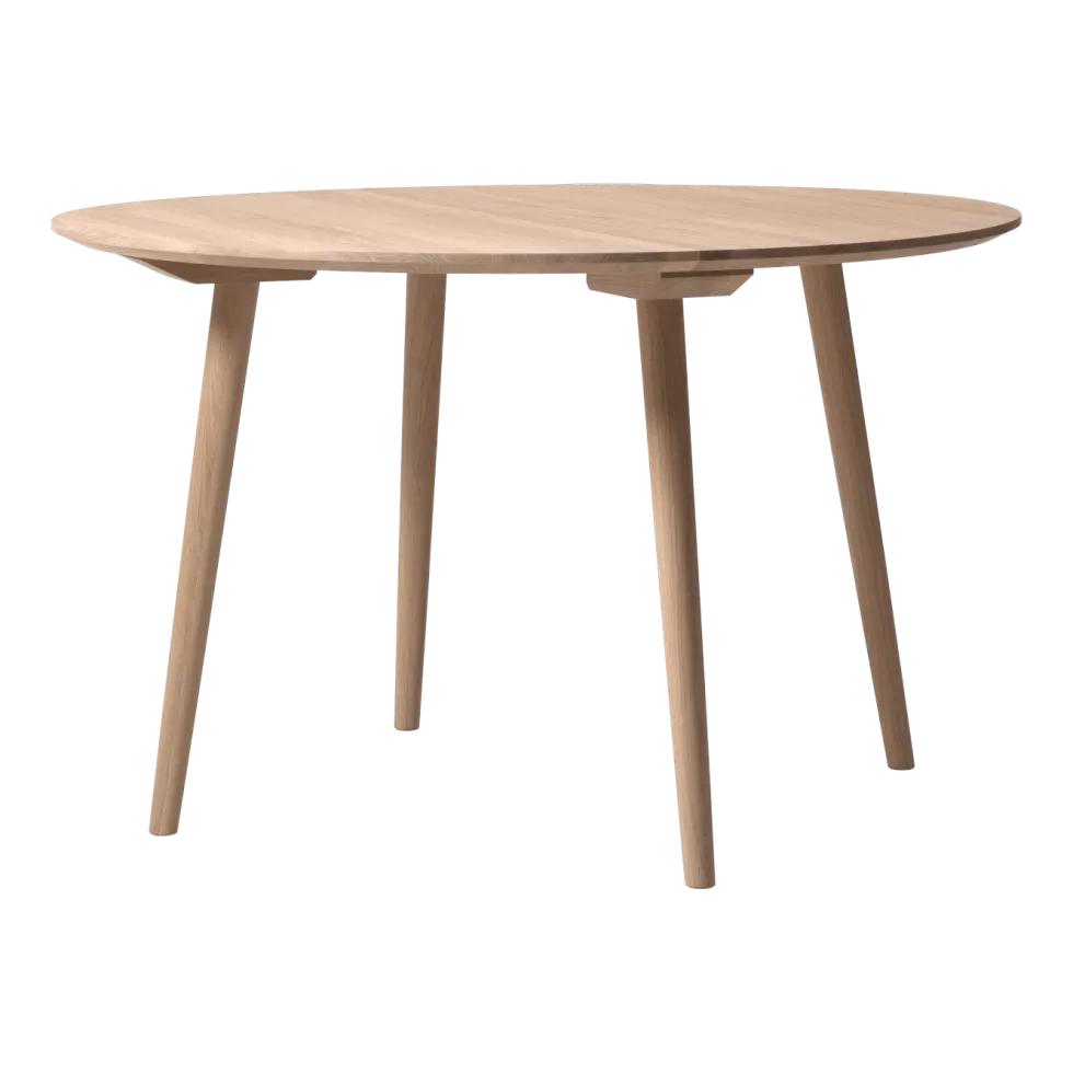 Table à manger ronde 120 cm en chêne SK4 - &tradition