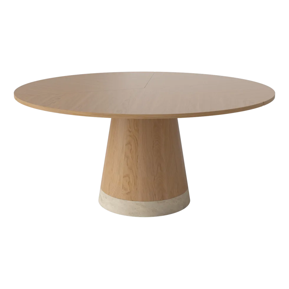 Table à manger ronde en chêne huilé 160cm Piro - Bolia
