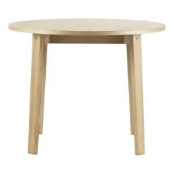 Table à manger ronde en chêne naturel 95 cm Slice Oak - Normann Copenhagen
