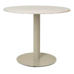 Table à manger ronde en marbre cachemire 90x72cm Mineral - Ferm living