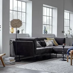 Table noire en aluminium Anka - Bloomingville