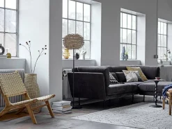 Table noire en aluminium Anka - Bloomingville