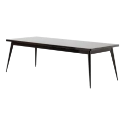 Table rectangulaire en acier brun noir 240x100cm 55 - Tolix
