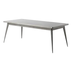 Table rectangulaire en acier brut vernis 200x95cm 55 - Tolix