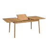 Table rectangulaire en chêne huilé 127 x 75 cm ZigZag Modèle d'exposition - Hans K