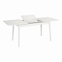 Table rectangulaire papillon en bouleau blanc 127 x 75 cm ZigZag - Hans K