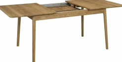 Table rectangulaire papillon en chêne huilé 127 x 75 cm ZigZag - Hans K
