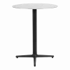 Table ronde 60 cm 3 pieds en acier inoxydable Allez Steel - Normann Copenhagen