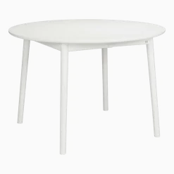 Table ronde en bouleau blanc 110 cm ZigZag - Hans K