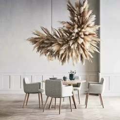 Table ronde en stratifié blanc et chêne massif huilé 123,5 cm New Mood - Bolia