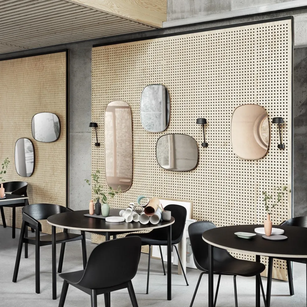 Table ronde noire Base - Muuto