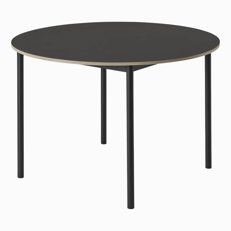 Table ronde noire Base - Muuto