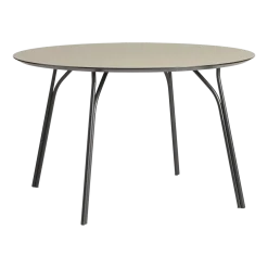 Table ronde taupe 120 cm Tree - Woud