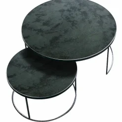 2 Tables basses charbon Nesting Coffee - Ethnicraft Accessories