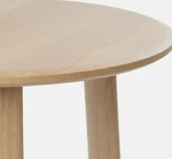2 tables basses en chêne 50 et 60 cm Alle - Hem
