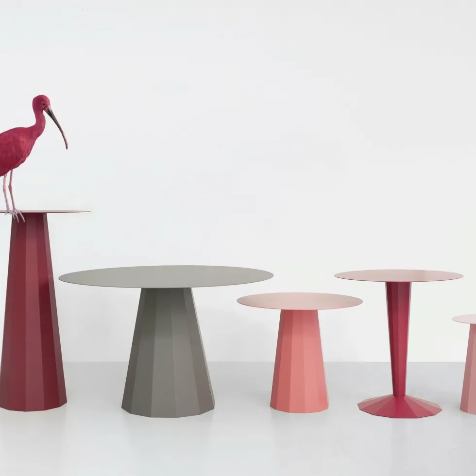 2 Tables gigognes bronze Ankara - Matière Grise