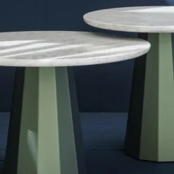 2 Tables gigognes denim Ankara - Matière Grise