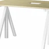 Tablette de bureau en chène 160x 78 cm Works - String furniture