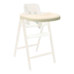 Tablette pour chaise haute en plastique blanc 47 x 35 cm Tobo - Charlie Crane
