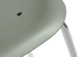 Tabouret acier et polypropylène dusty green 75 cm Soft Edge 85 - Hay