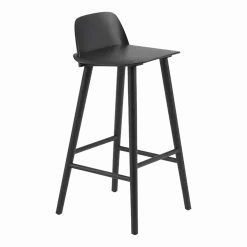 Tabouret de bar 75 cm noir Nerd - Muuto