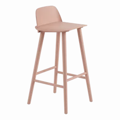 Tabouret de bar 75 cm rose Nerd - Muuto