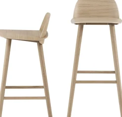Tabouret de bar 75 cm vert Nerd - Muuto
