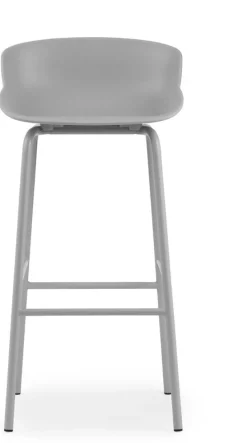 Tabouret de bar en acier et pp gris 75 cm Hyg - Normann Copenhagen