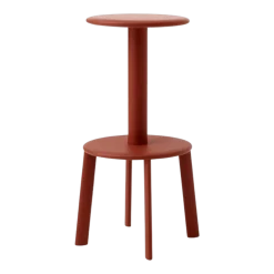 Tabouret de bar en chêne braise 75cm Massif AV40 - &tradition