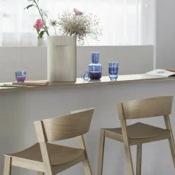 Tabouret de bar en chêne naturel Cover 65 cm - Muuto