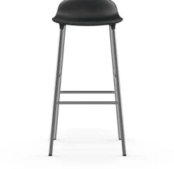 Tabouret de bar en chrome et pp noir 75 cm Form - Normann Copenhagen