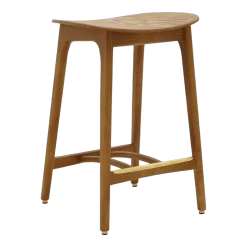 Tabouret de bar en frêne 75 cm Timber - 366 Concept