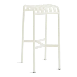 Tabouret de bar en métal crème Palissade - HAY