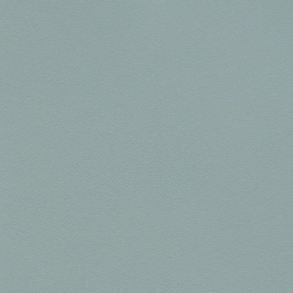 Tabouret de bar en plastique recyclé dusty blue et pieds en noyer 65 cm AAS 32 2.0 - HAY
