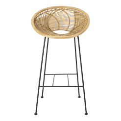 Tabouret de bar en rotin Yvonne - Bloomingville