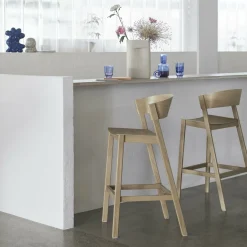 Tabouret de bar naturel Cover 106 cm - Muuto