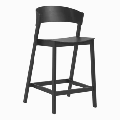 Tabouret de bar noir Cover 96 cm - Muuto