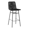 Tabouret de bar noir Mundo - Bloomingville