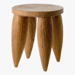 Tabouret en bois 41 cm Senofo - Pols Potten