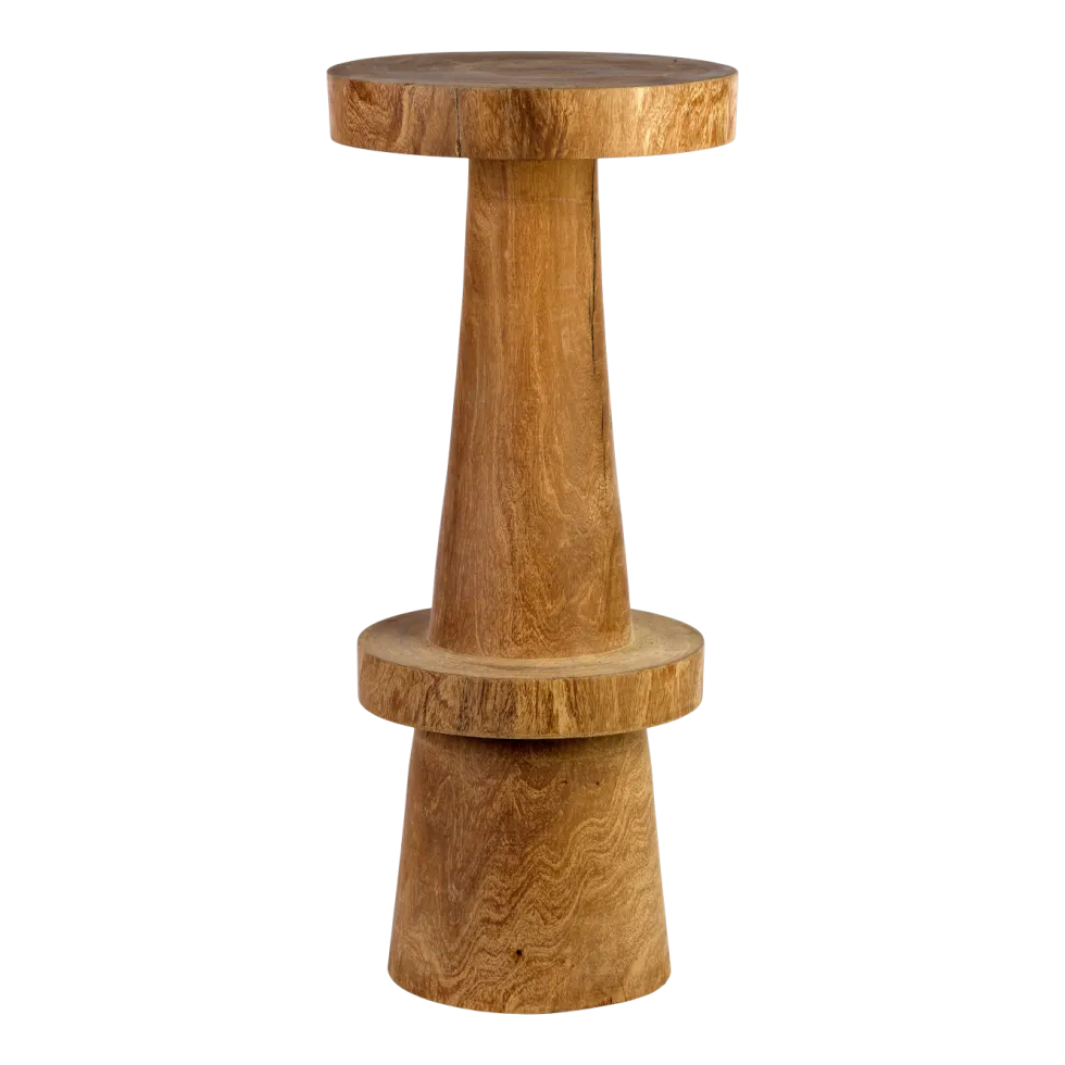 Tabouret haut en bois 32x74cm Simple - Pols Potten