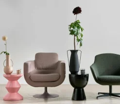 Tabouret noir laqué Tip Tap - Pols Potten
