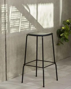 Tabouret polypropylène et acier noir 75 cm Soft Edge 85 - Hay