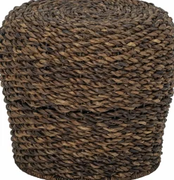 Tabouret Tasse Abaca marron - Bloomingville